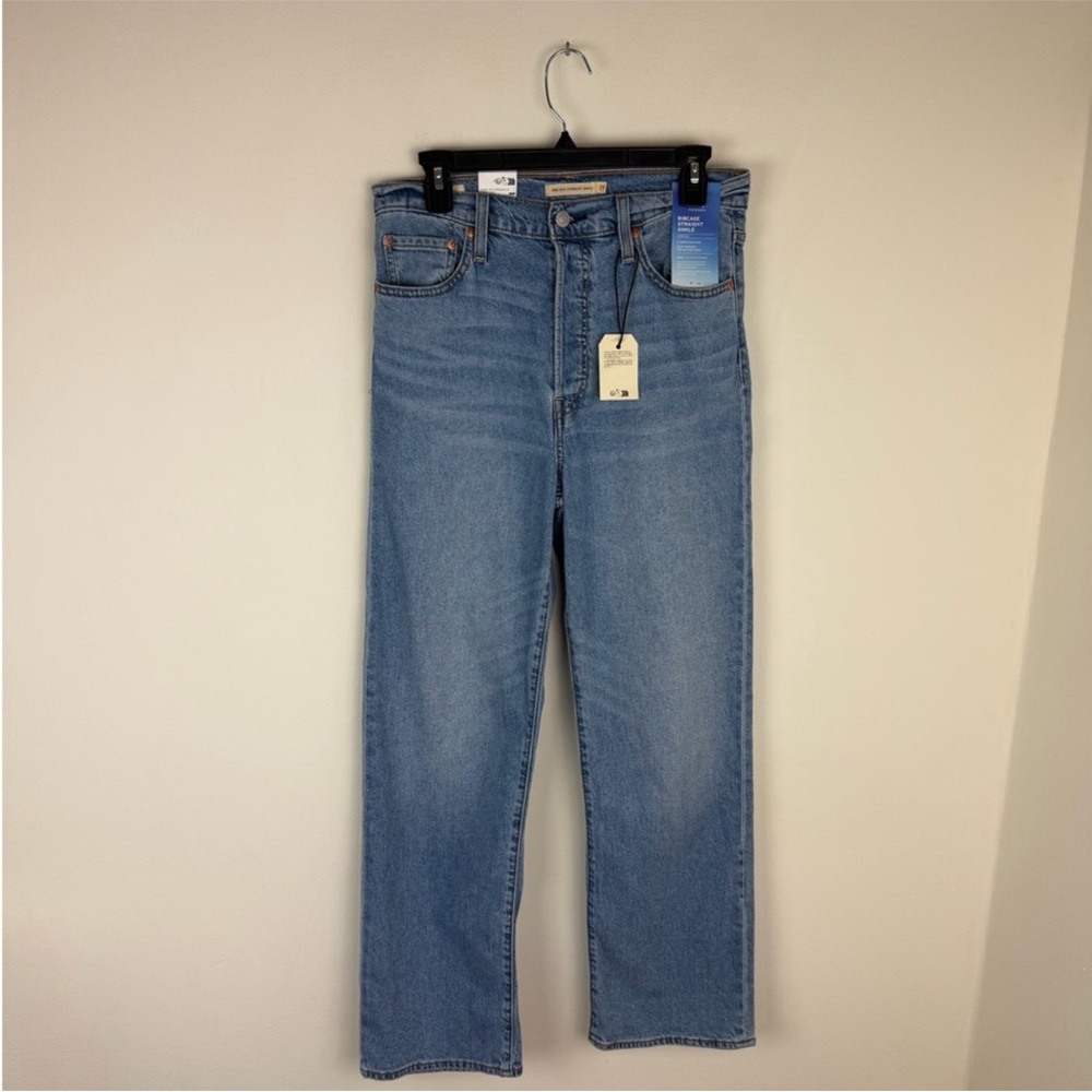 NWT Levi ribcage straight ankle Jeans Size 29 - Picture 3 of 5